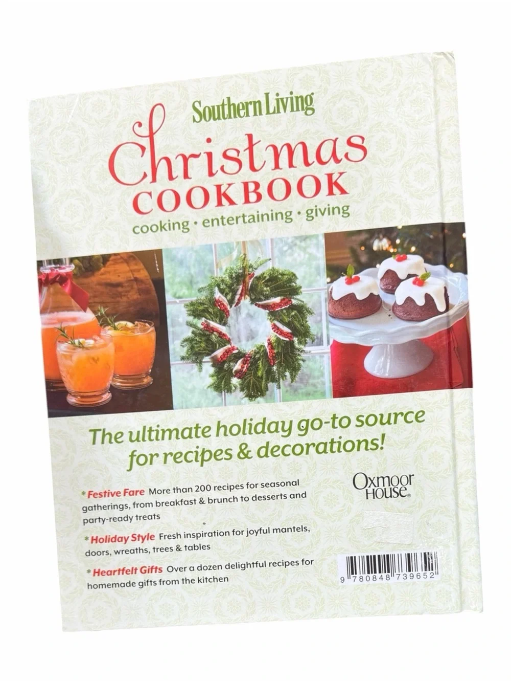 Southern Living Christmas Cookbook - Red and White